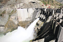 A file photo of the Baghlihar Dam.