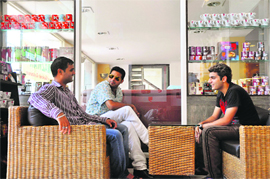 More and more youngsters are exploring new hangout options in Jammu. 