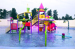 A water park that was inaugurated at F2 Raceway in Ludhiana
