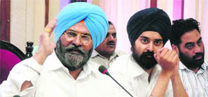 Dr Dalbir Singh, Commissioner, PRTS Commission, during a press conference in Amritsar on Monday. 