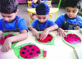 Children of Ryan International School celebrate red day in Ludhiana