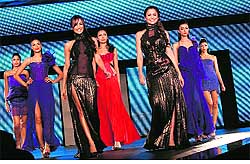 The creations by designer Mandira Wirk