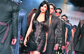 Rural students keen on taking fashion designing course to make it big in the field. 