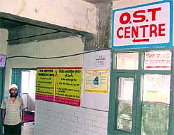The Opioid Substitute Treatment (OST) Centre at the Lord Mahavir Civil Hospital in Ludhiana
