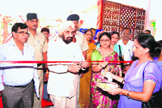 Haryana Finance Minister Harmohinder Singh Chatha inaugurates the function to mark World Population Day in Kurukshetra. 