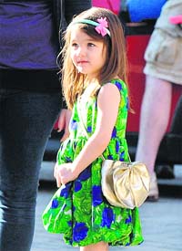 Simple life: Suri Cruise