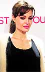 Seriously offended: Angelina Jolie