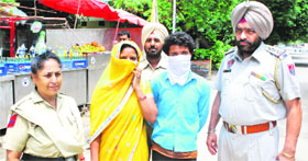 The couple accused of kidnapping two children in police custody.