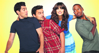 Check out quirky comedy in New Girl