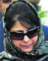 Mehbooba Mufti, PDP president