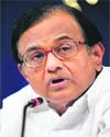   P Chidambaram, Union Home Minister