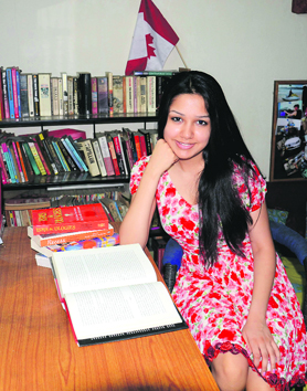 GOING PLACES: Saanya Ohja. 
