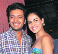 Riteish Deshmukh with Genelia