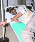 Beaten up by residents, Sandeep, a robber, succumbs to injuries while undergoing treatment at the Civil Hospital in Jalandhar on late Thursday night.