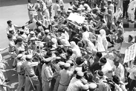 Rohtak residents turned out in anger after the gory details of goings-on at Apna Ghar emerged