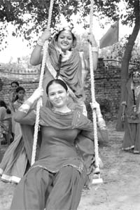 Without rain, Teej came and went unnoticed this year.