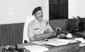 Kuldeep Sharma, SP, Chamba