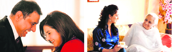 Shirin Farhad Ki Toh Nikal Padi pairs together unusual lovers; and (right) Vicky Donor, based on an offbeat theme, found favour with the cinegoers