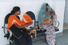 Patients had a harrowing time at the Civil Hospital as fans in many of the OPDs did not work during the power shutdown. Tests at the laboratories also could not be conducted for a couple of hours.