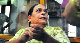 Subash Rani narrates the snatching incident.