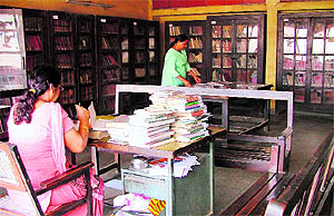 A municipal corporations public library on the Gill road in Ludhiana