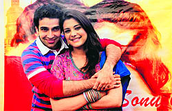 Aditya Samanta and Nazia Khan in Ludhiana on Wednesday