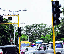 Traffic signals stopped working following the northern grid failure recently