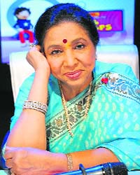 Team work: Asha Bhonsle