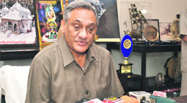 Chief Minister Vijay Bahuguna addresses mediapersons in Dehradun on Saturday.