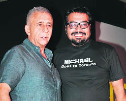 Deadly duo: Naseeruddin Shah with Anurag Kashyap