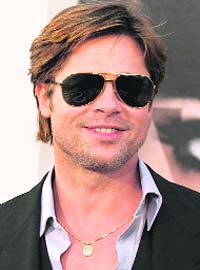 All set: Brad Pitt