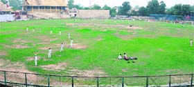 A view of Gandhi Ground, a cricket stadium in Amritsar
