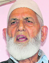 Syed Ali Geelani, separatist leader