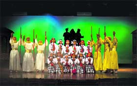 Young artistes perform in the Jashn-e-Bahaar (celebration of spring) event in Srinagar. The J&K Academy of Art Culture and Languages is looking to revive activities in the Valley