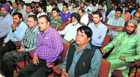 The audience during the launch ceremony.