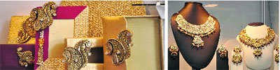 All that glitters: Jewellery at wedding exhibitions is getting bigger with each passing day