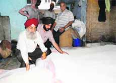 Traders dealing in makhane and phulliyan at Amritsars Mishri Bazaar face a bleak future. 