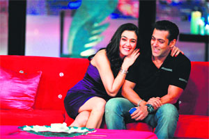 Preity Zinta and Salman Khan