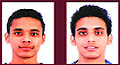 Kushmeet Singh (L) and Loveneet Singh