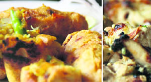 Rajasthani cuisine at a food fest organised at a hotel in Ludhiana.
