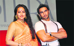 Sonakshi Sinha and Ranveer Singh