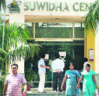A view of the Suwidha Centre in Jalandhar.
