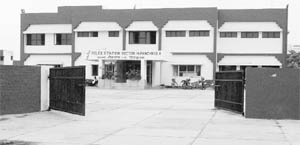Police station at Sector 14 in Panchkula. 