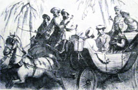 An illustration of John Langs that appeared in his book.