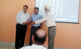 Participants at a seminar on alternative energy resources organised in Bathinda on Tuesday.