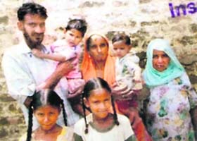Neelpal with his family members (A file photo)