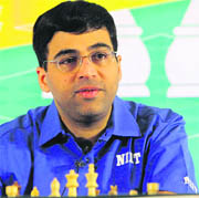 Indian chess Grandmaster and the current World Chess Champion Viswanathan Anand is popularising chess among schoolchildren