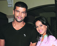 Kushal Tandon and Niaa Sharma