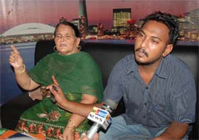 Beant Kaur speaks to the media about her husband Atarjit Singh