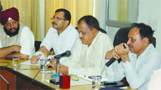 Authorities hold a meeting to complete  the modalities of the project in Amritsar on Friday.